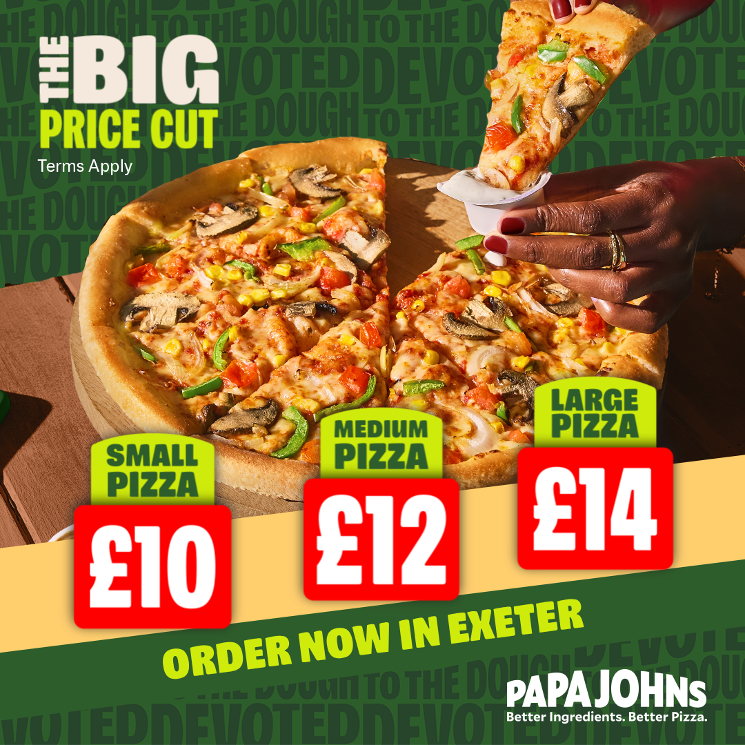 Papa John's Pizza Facebook ad
