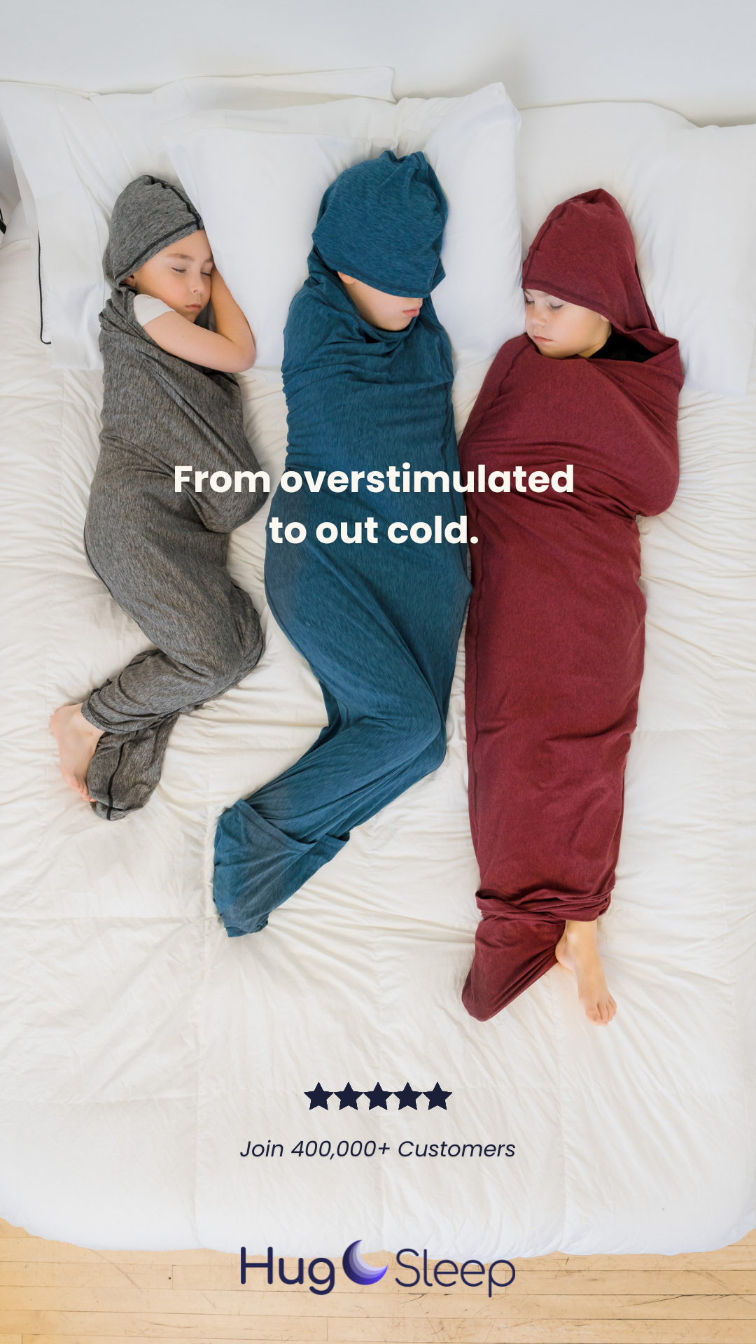 Hug Sleep Pod Facebook ad