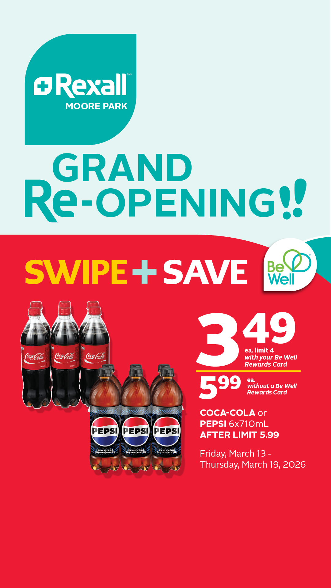Rexall Drugstore Facebook ad