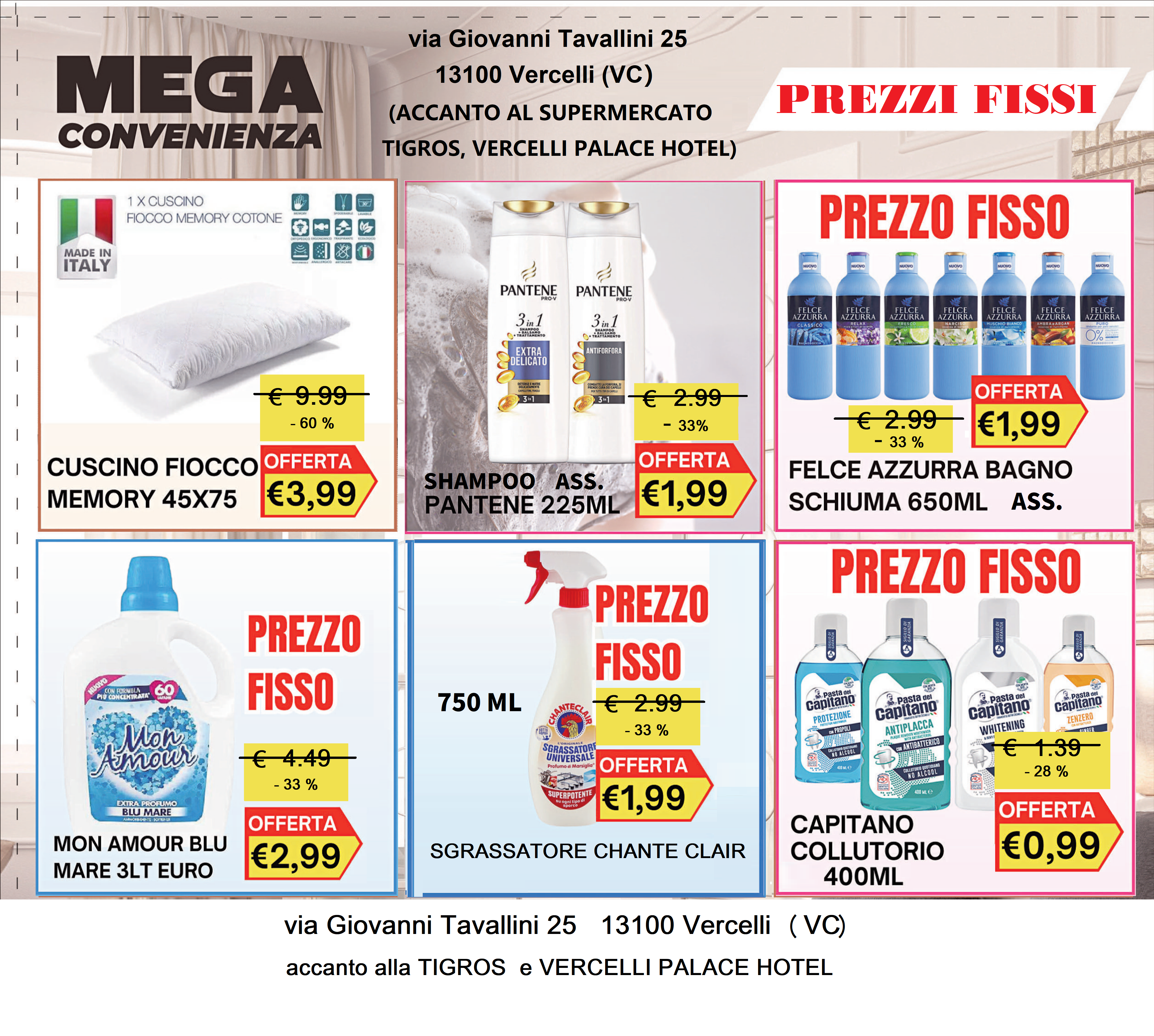 Mega Convenienza Vercelli Facebook ad: NUOVO NEGOZIO A VERCELLI CON UNA VASTA SCELTA…