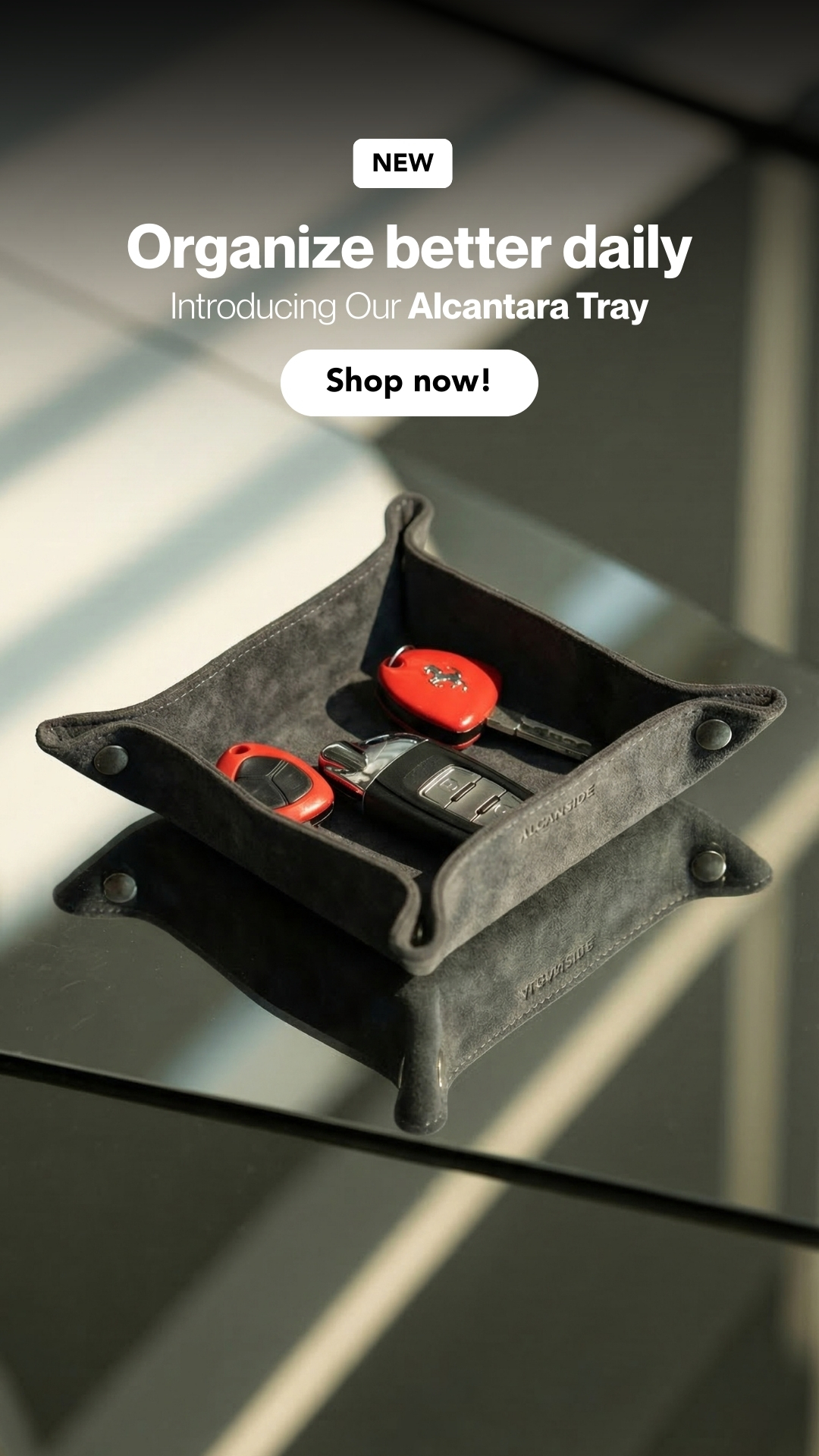 Alcanside - Alcantara Accessories Facebook ad