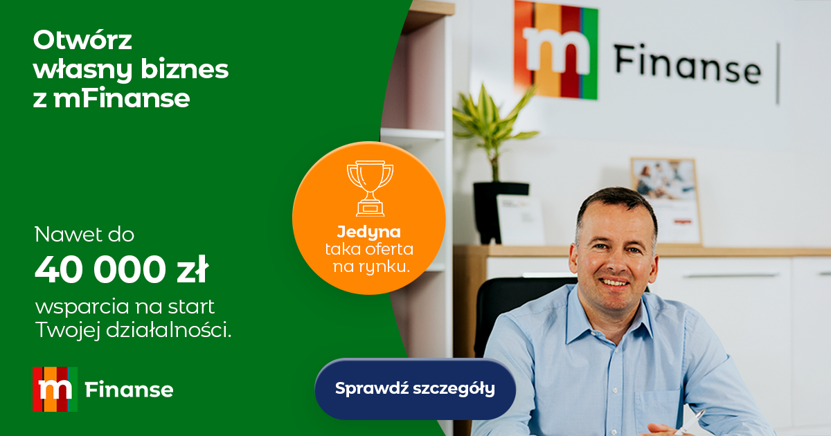mFinanse Facebook ad: Otwórz placówkę mFinanse