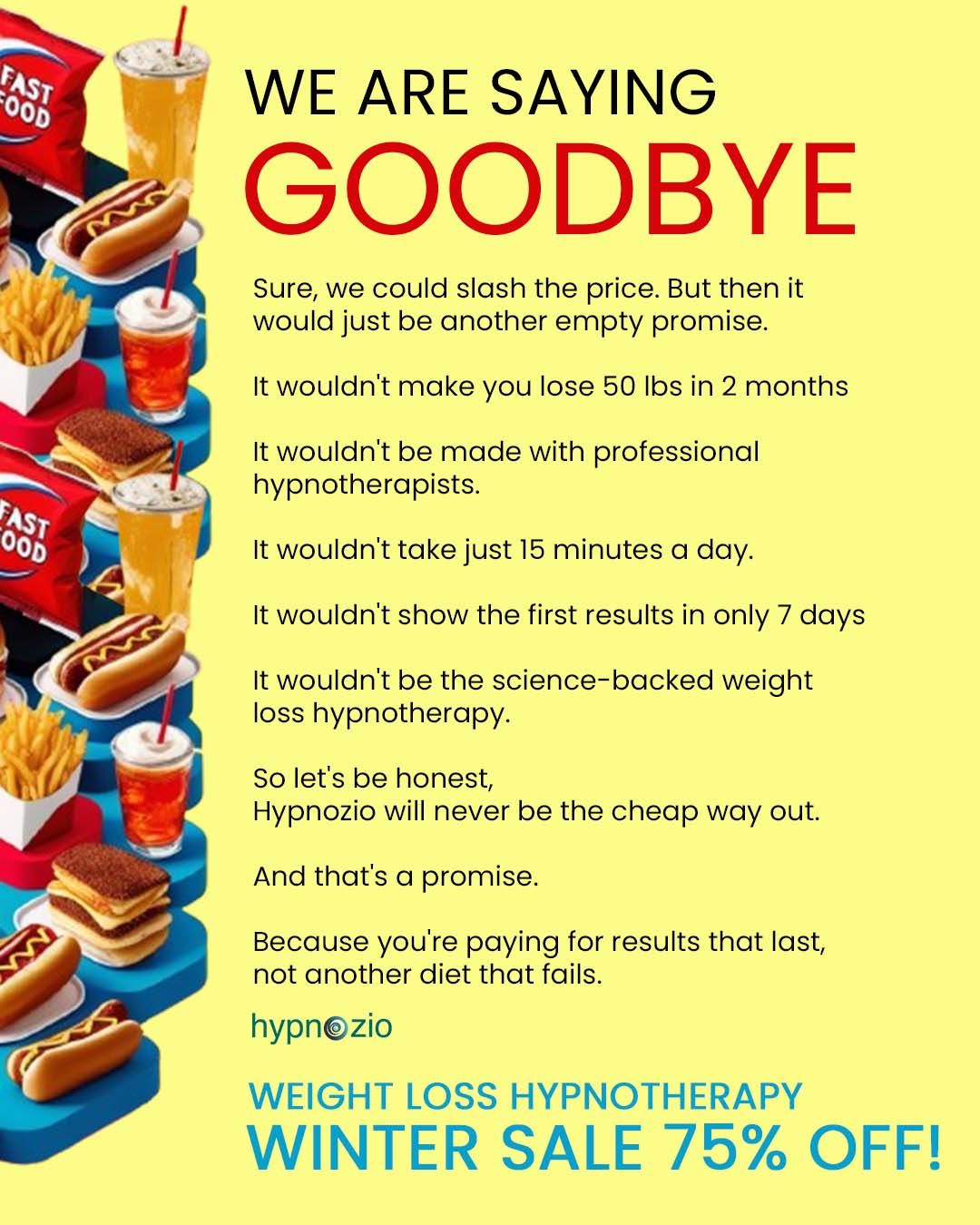 Hypnozio: power of hypnotherapy Facebook ad