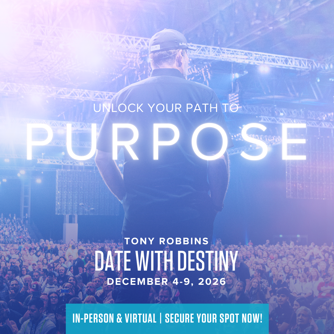 Tony Robbins Facebook ad