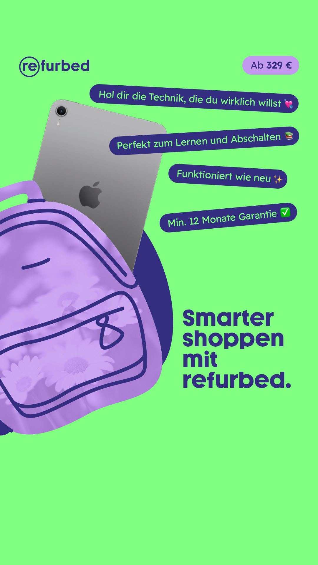 refurbed Facebook ad