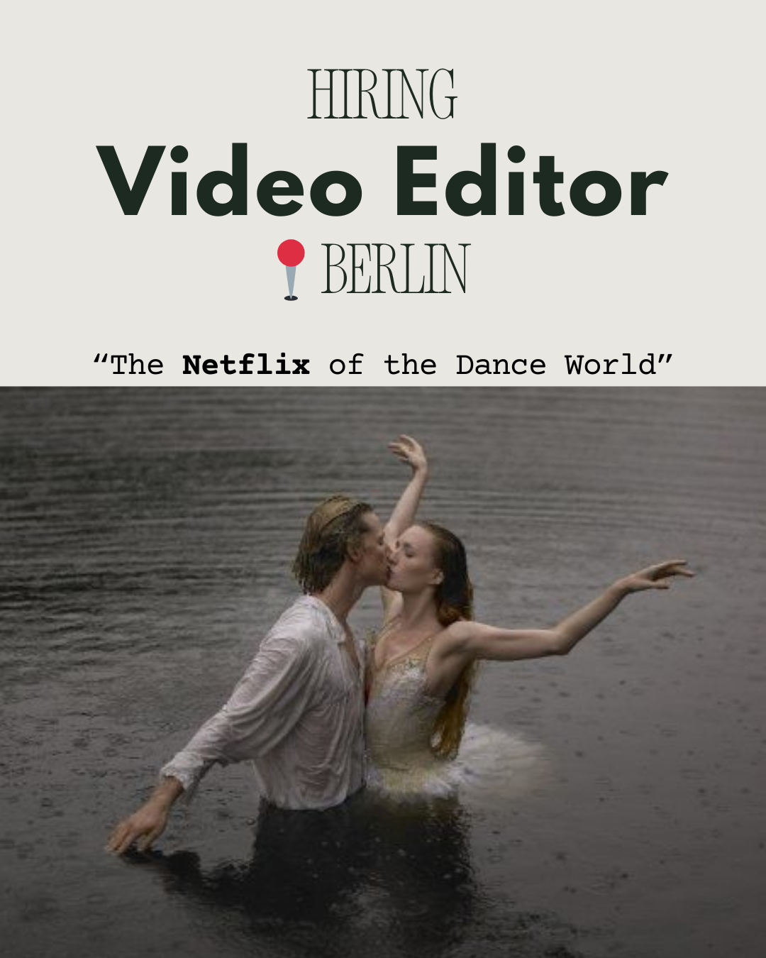 Dance Masterclass Facebook ad