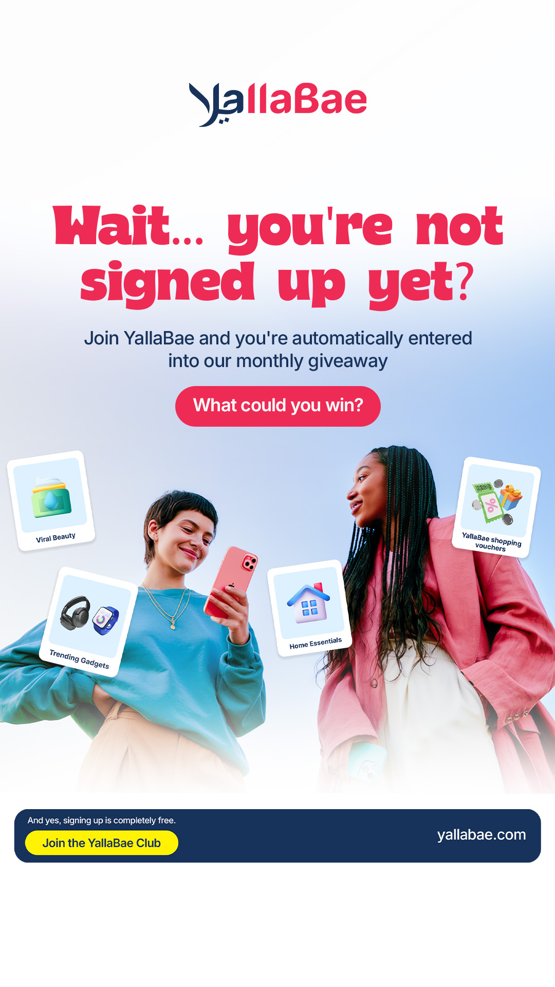 YallaBae Facebook ad from Jun 13, 2026