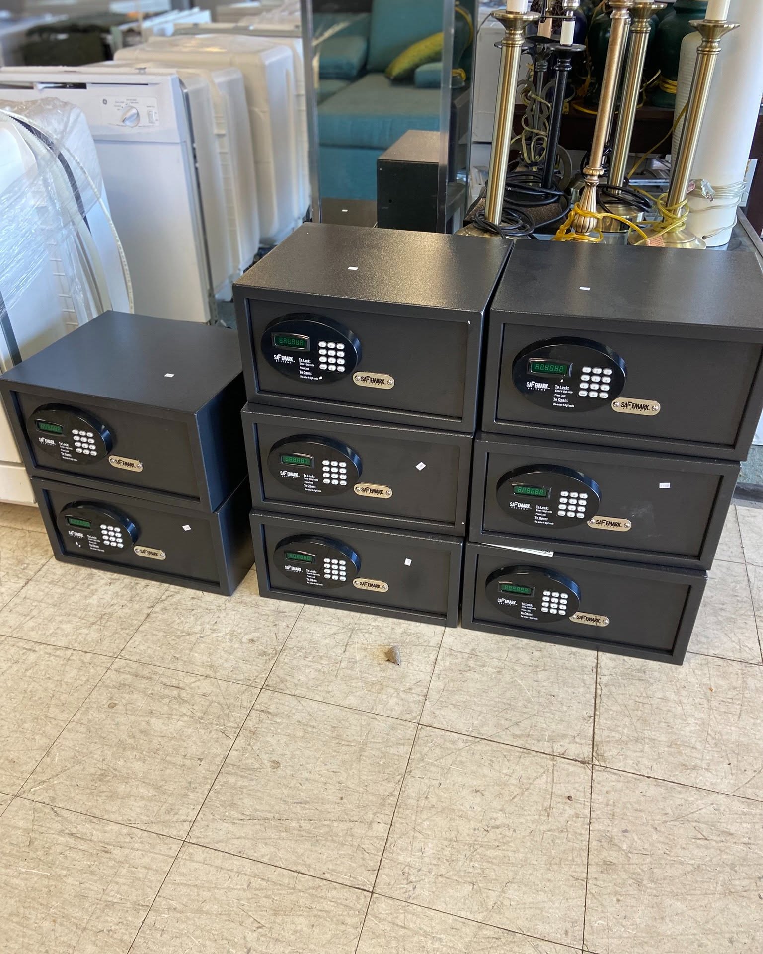 Stan Williams Facebook ad: Digital Safe $40 each with combination lock from Resort…