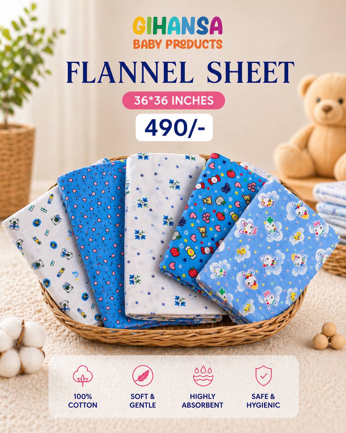 Gihansa Baby Products Facebook ad: ඔබේ ලෝකයට එන්න ඉන්න පුංචි අමුත්තා වෙනුවෙන් හොඳම…