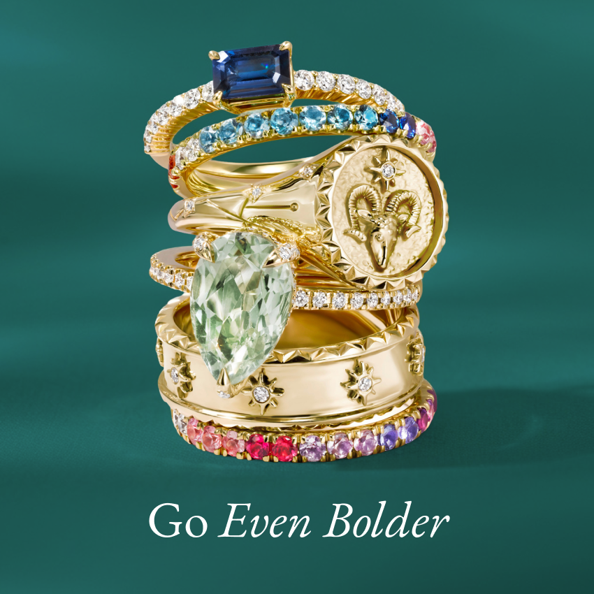 Brilliant Earth Facebook ad: Go Even Bolder