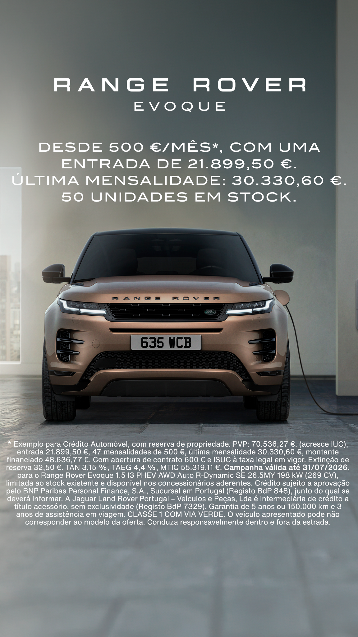 Range Rover Facebook ad