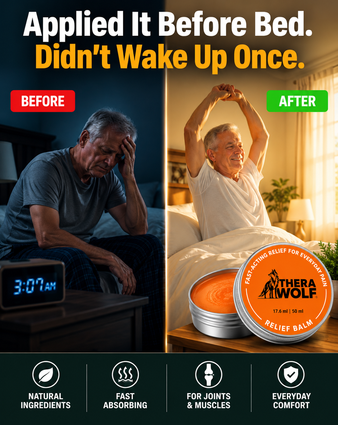 Joint Relief Balm Facebook ad