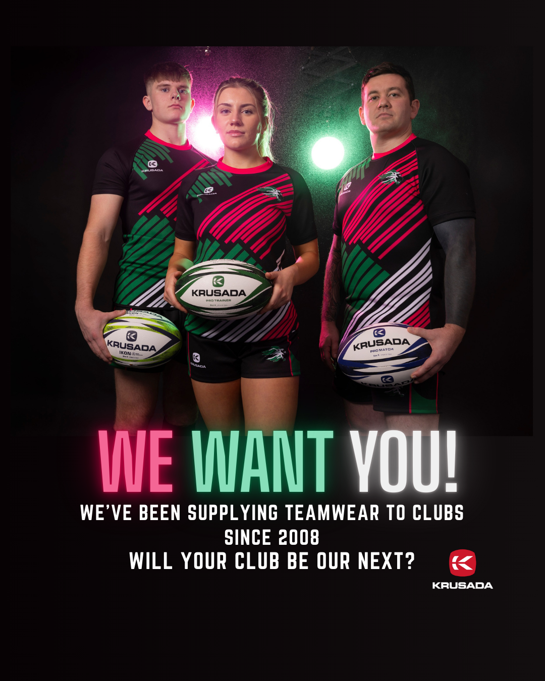 Krusada Teamwear Facebook ad from Jun 2, 2026