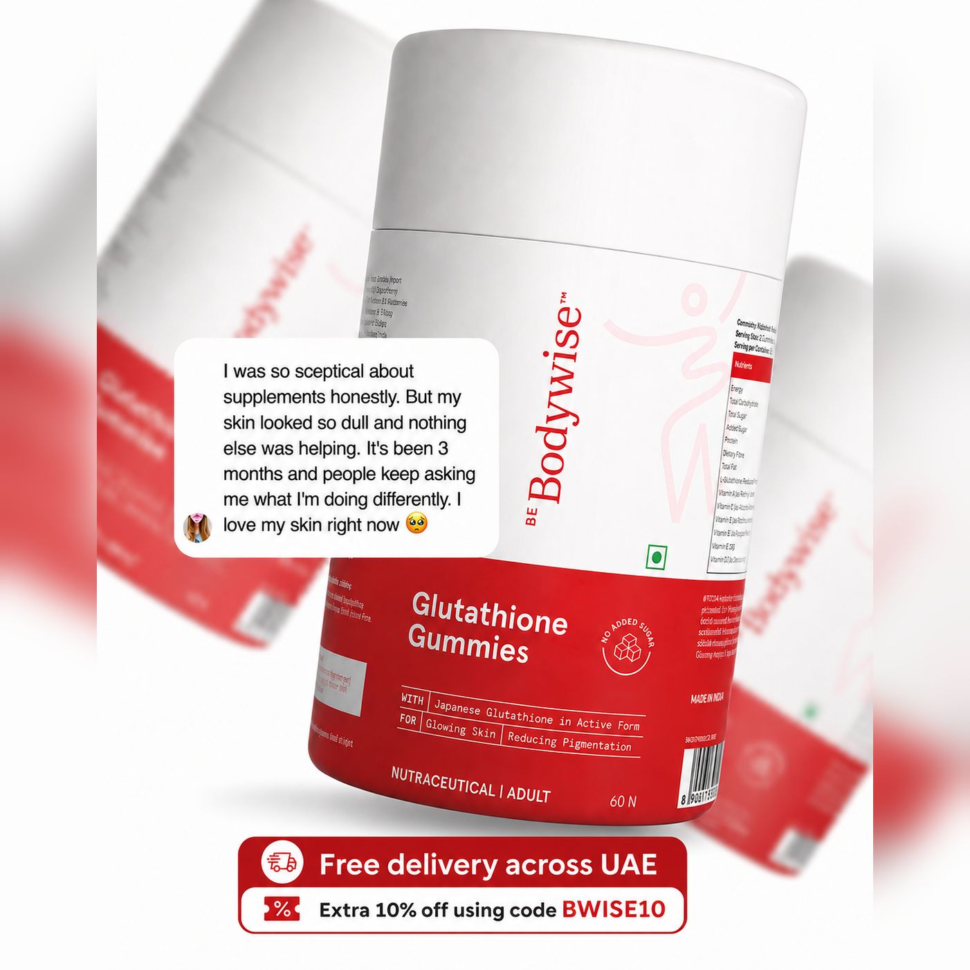 Be Bodywise - UAE Facebook ad