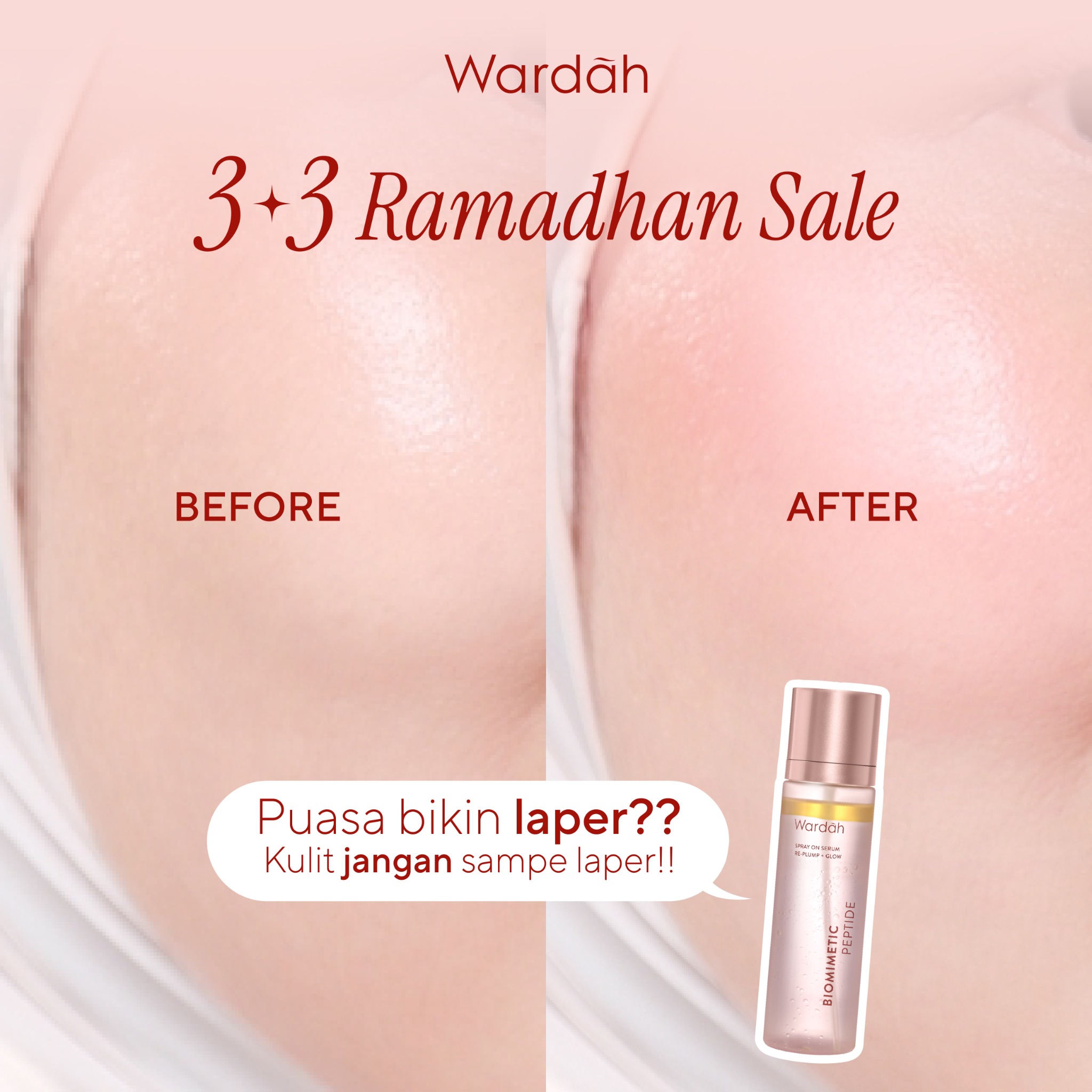 Wardah Cosmetics Facebook ad