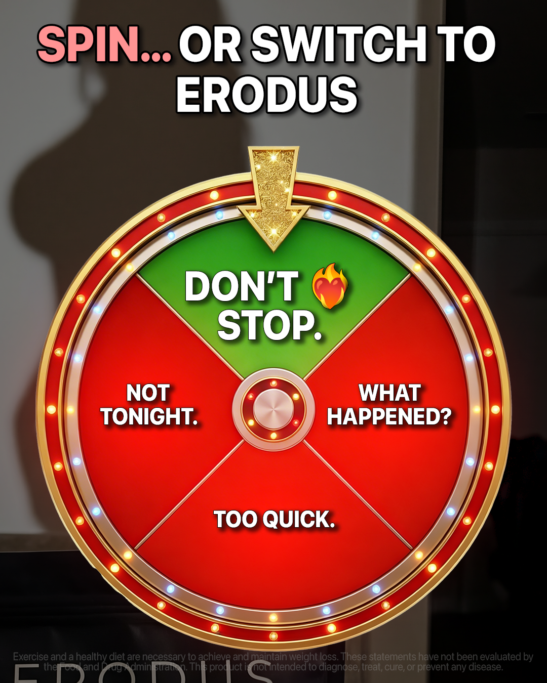 Erodus Formula For Men Facebook ad