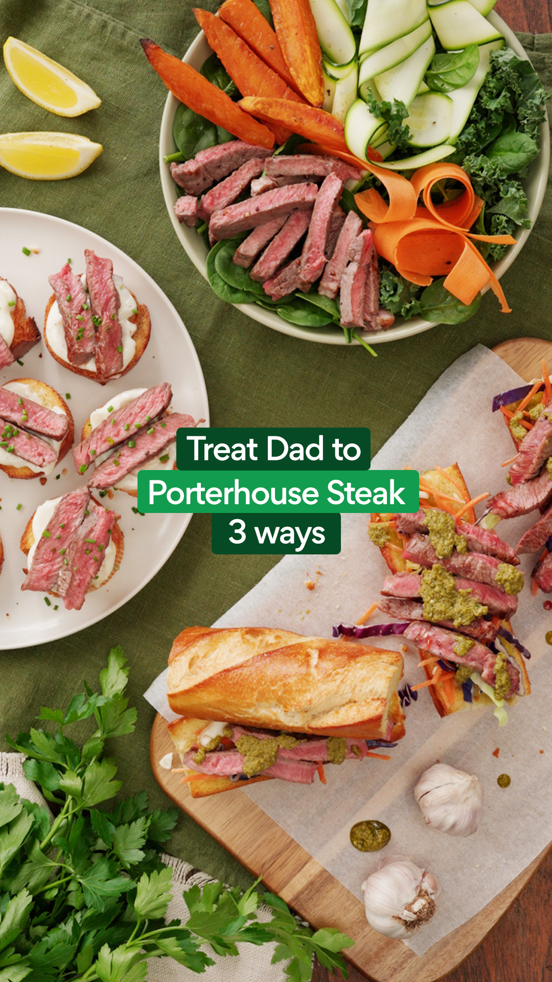 Woolworths Facebook ad: Shop Father's Day faves