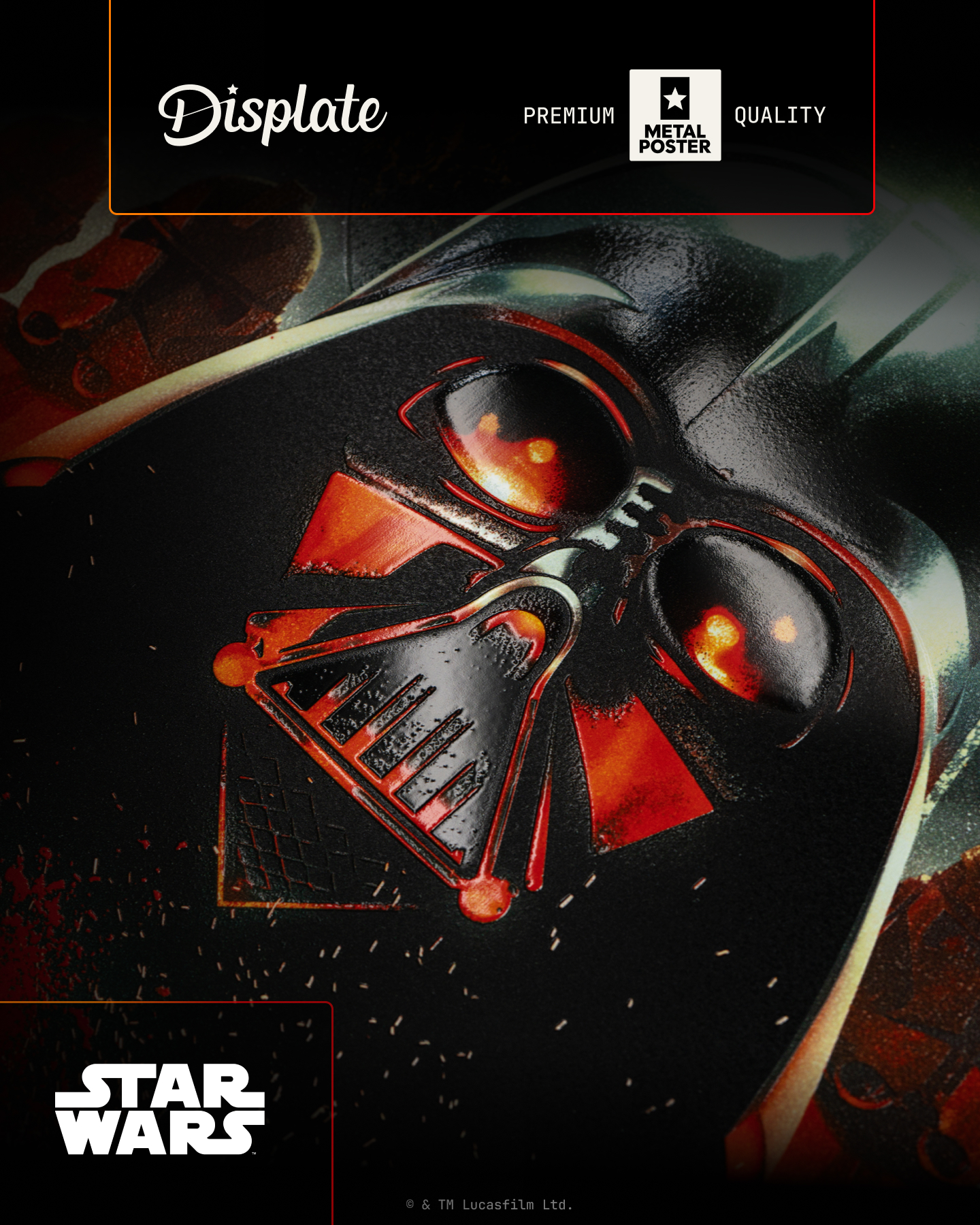 Displate Facebook ad