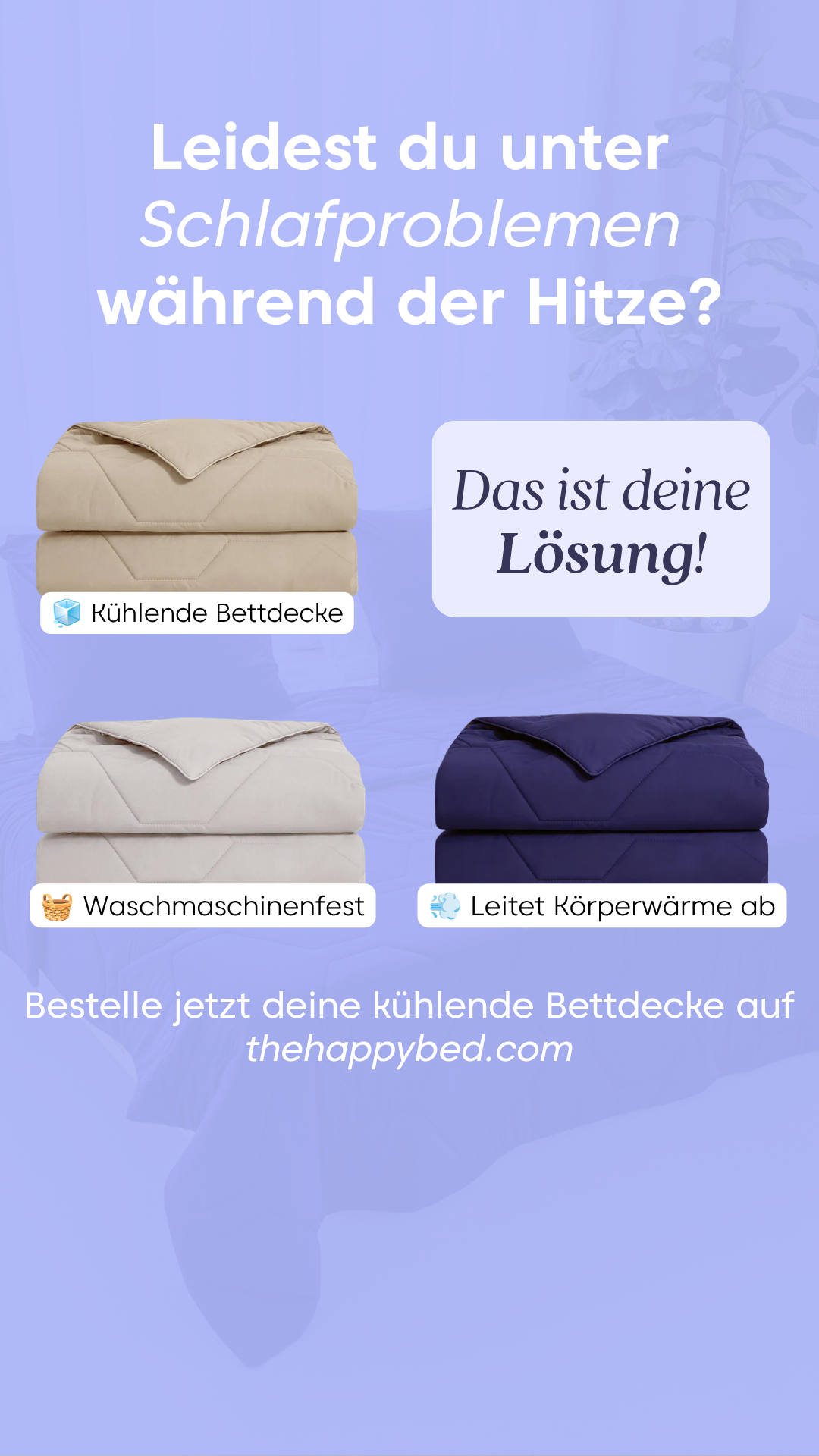 Thehappybed.de Facebook ad