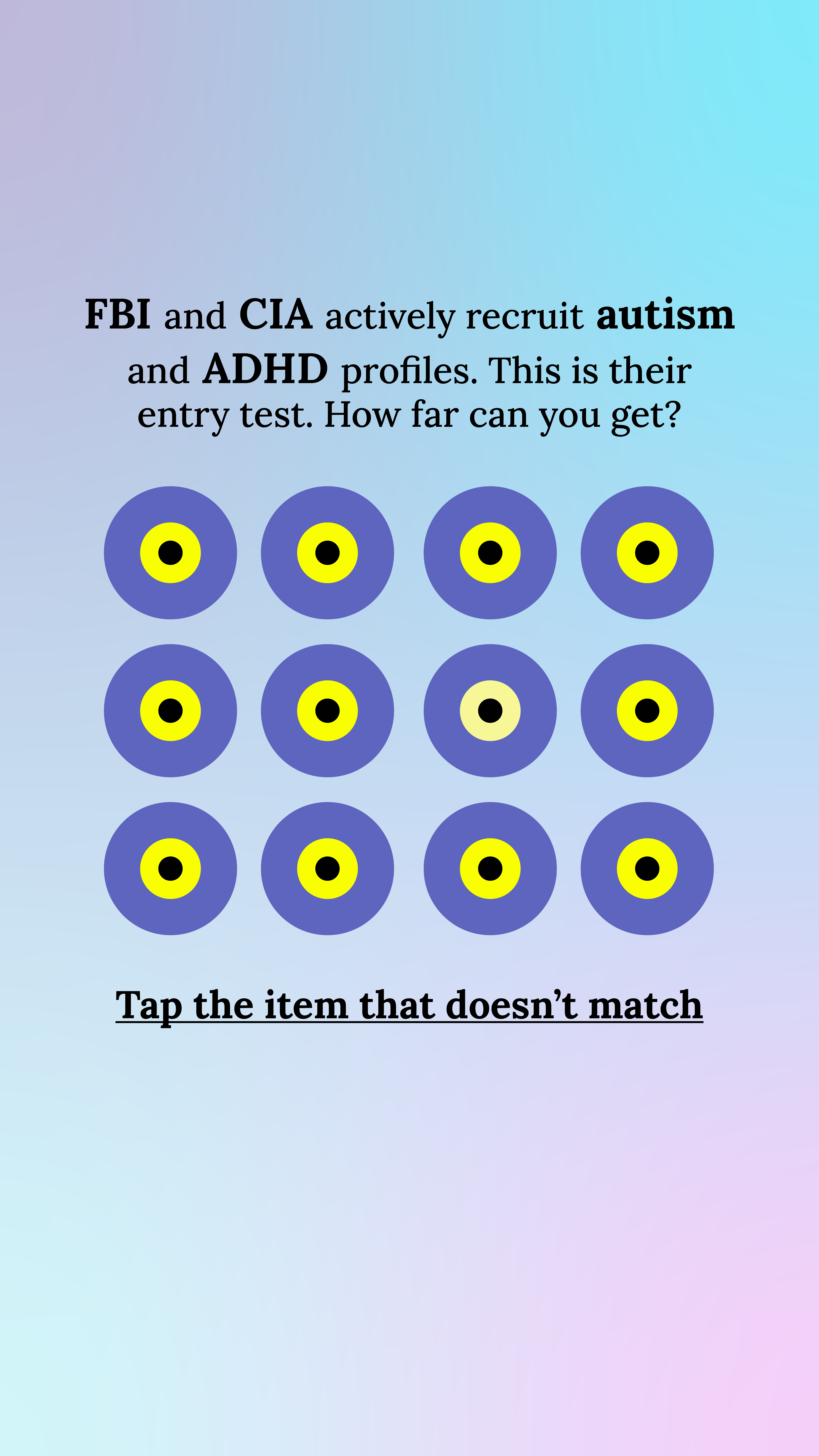 Brain Health Check Facebook ad