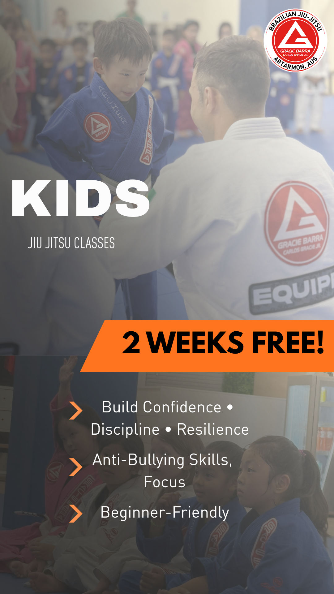 Gracie Barra Artarmon Facebook ad