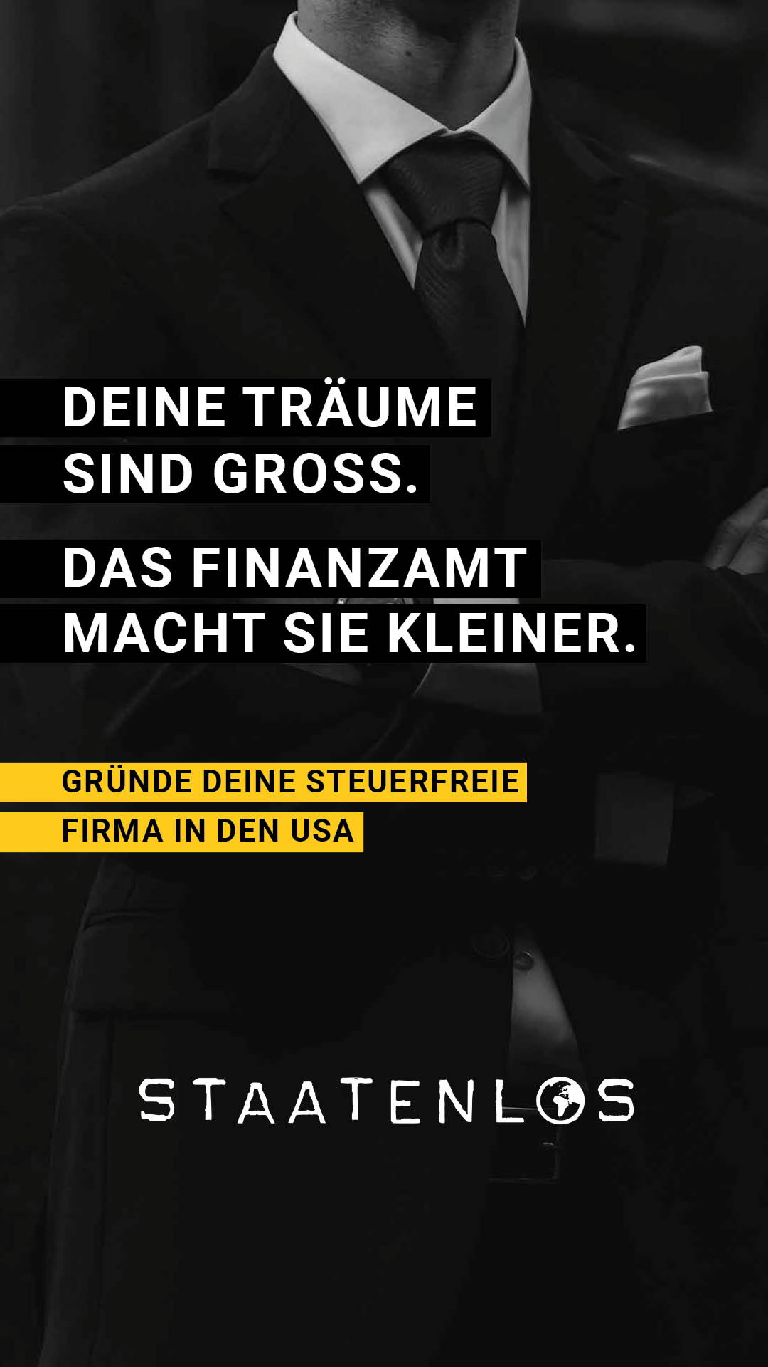 Staatenlos Facebook ad