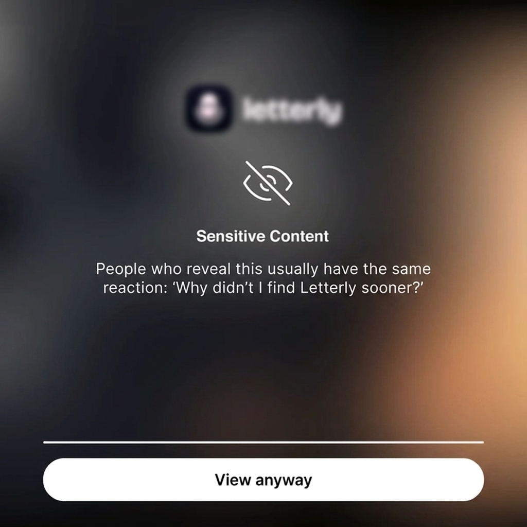Letterly Facebook ad