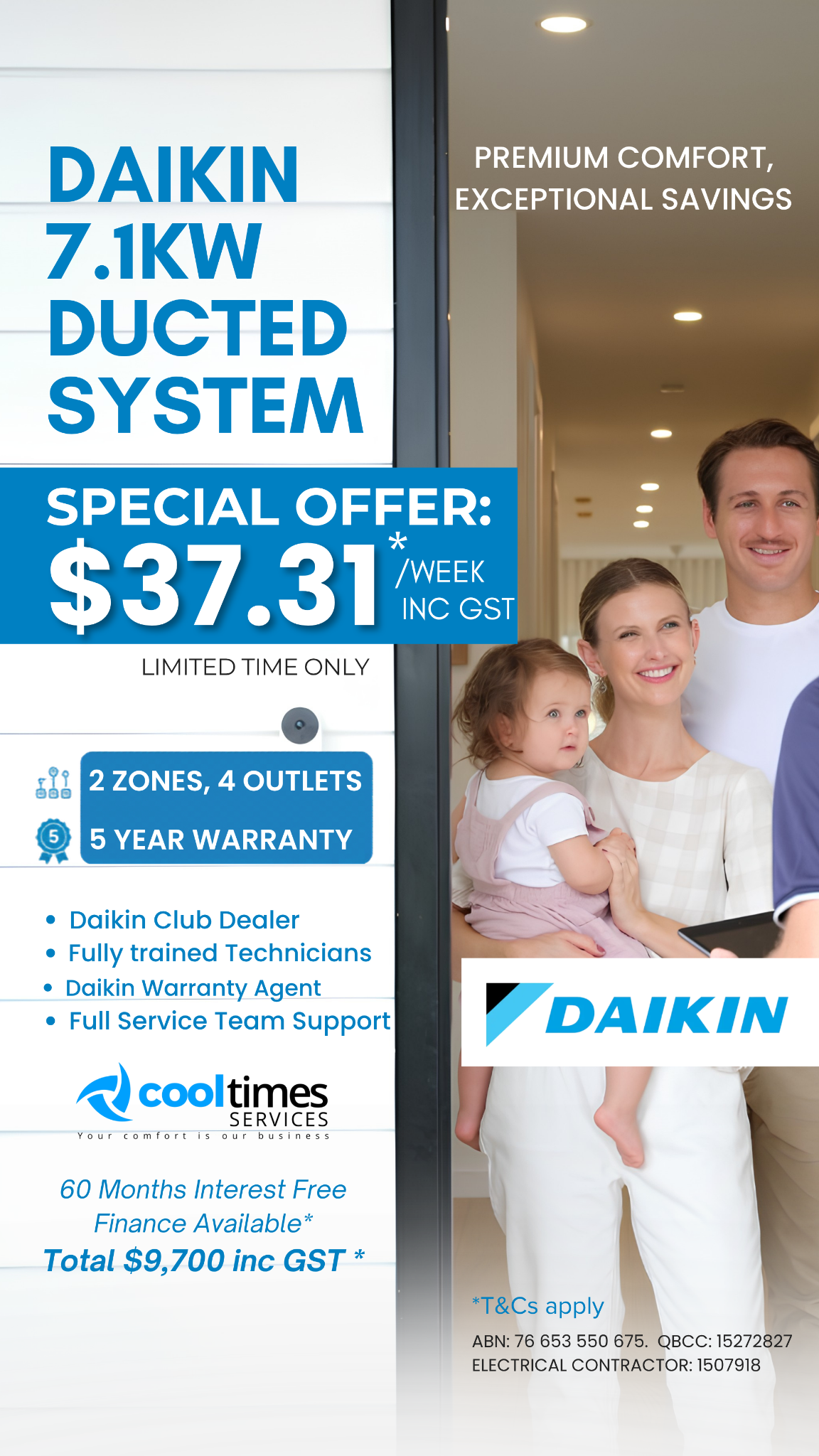 CoolTimes Services Facebook ad from Jun 29, 2026