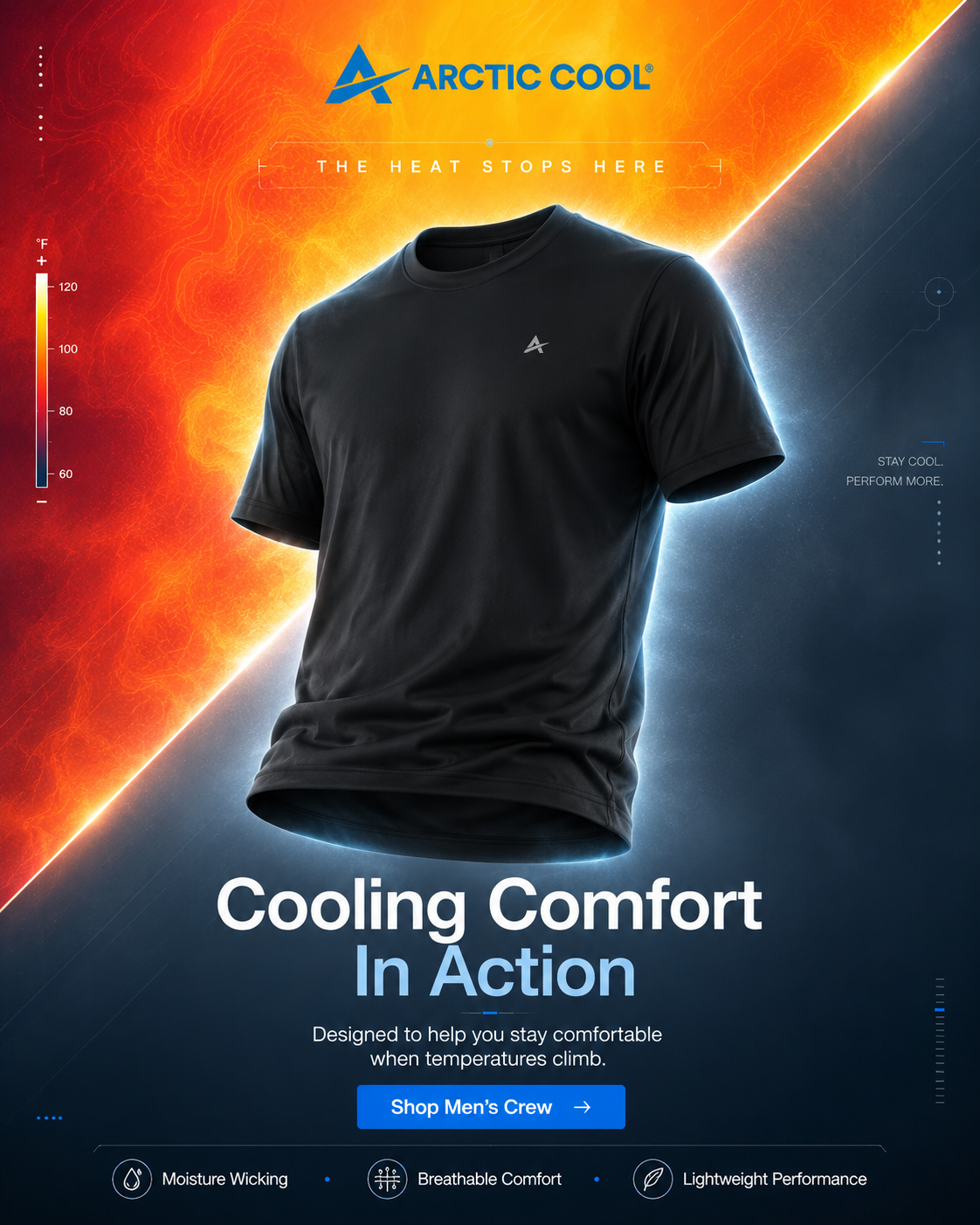 Arctic Cool Facebook ad