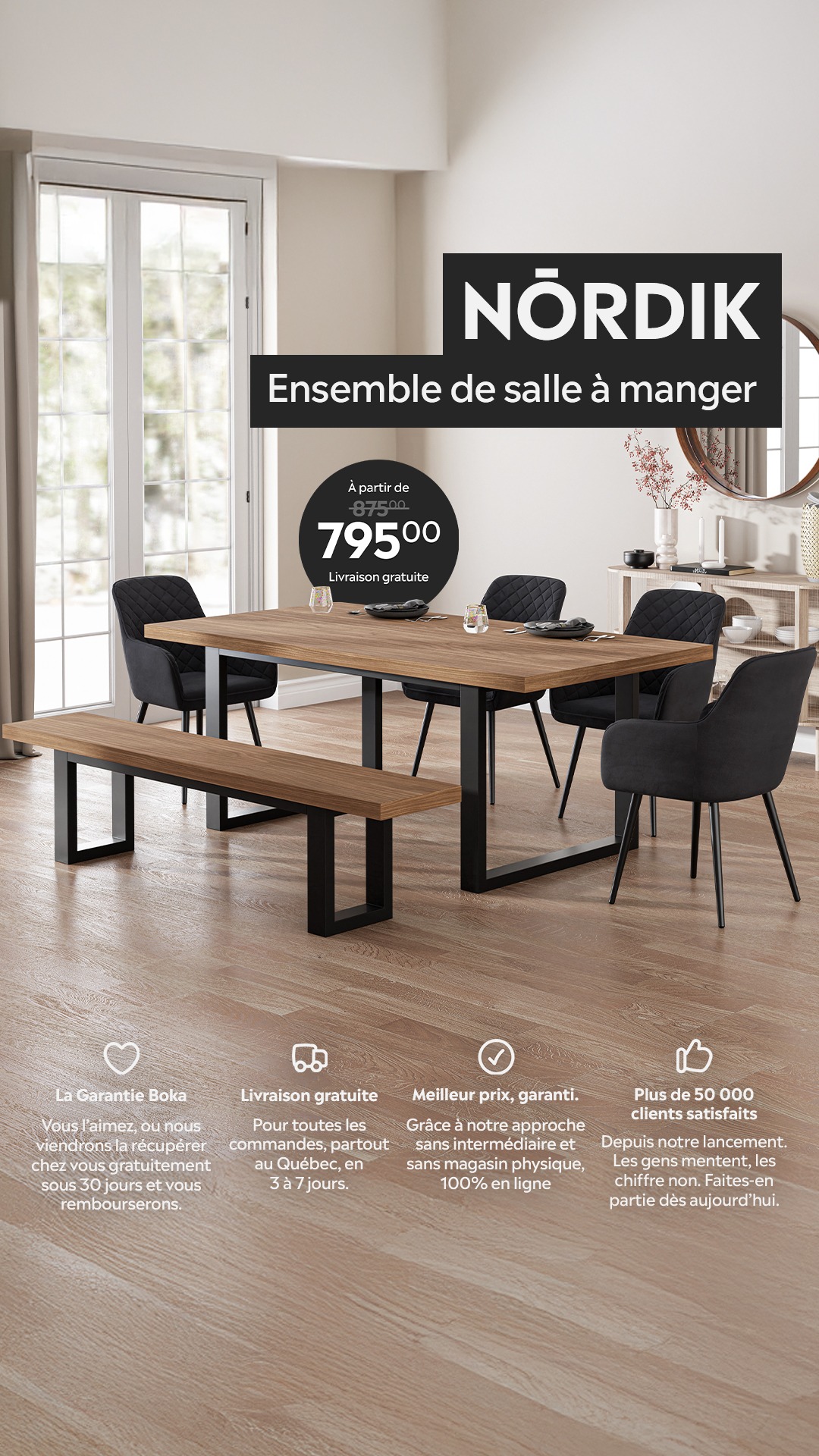 Boka - Meubles à prix d'entrepôt Facebook ad