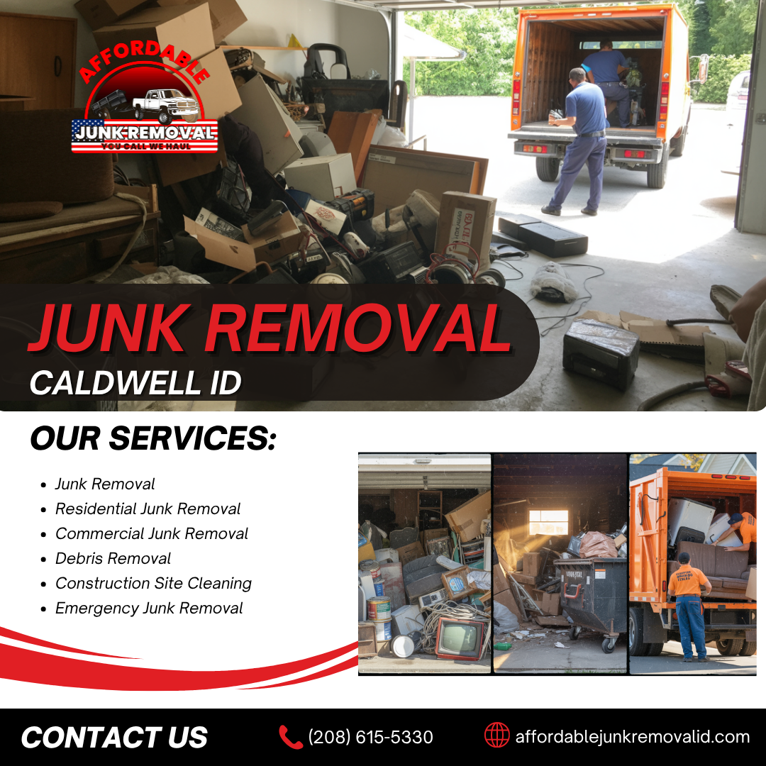 Affordable Junk Removal of Idaho Facebook ad