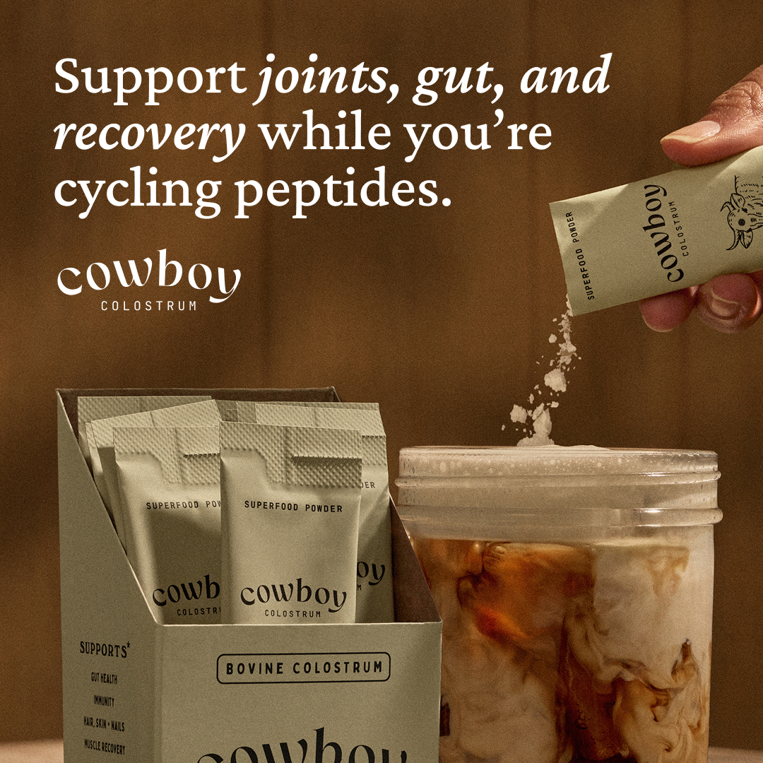 Cowboy Colostrum Facebook ad