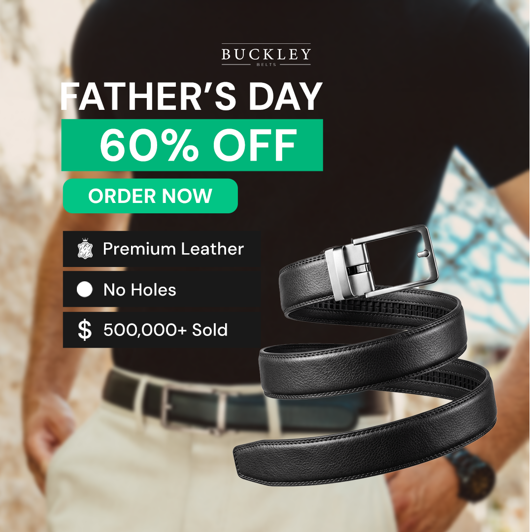 Buckley Belts Facebook ad
