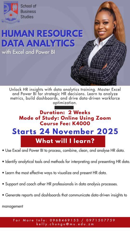 Mulungushi University- School of Business Studies-SBS Facebook ad
