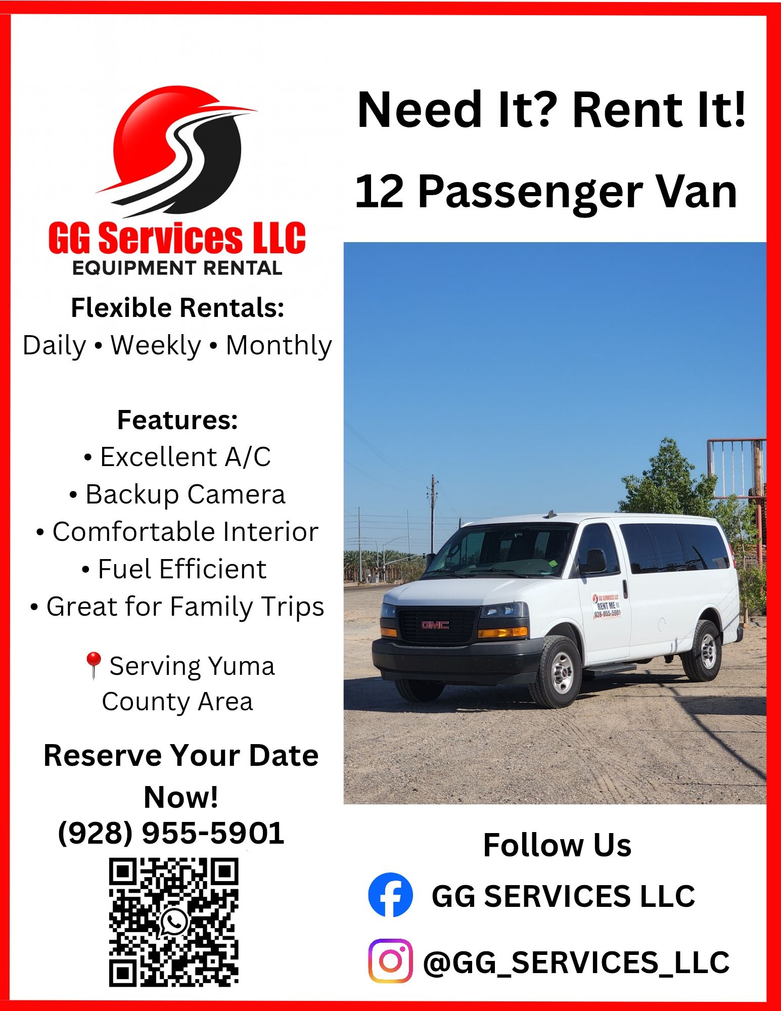 GG Services LLC Facebook ad