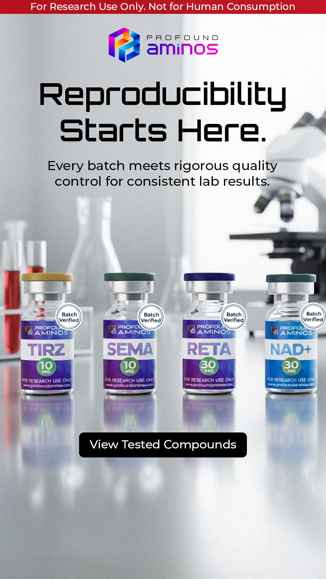 Profound Science Facebook ad