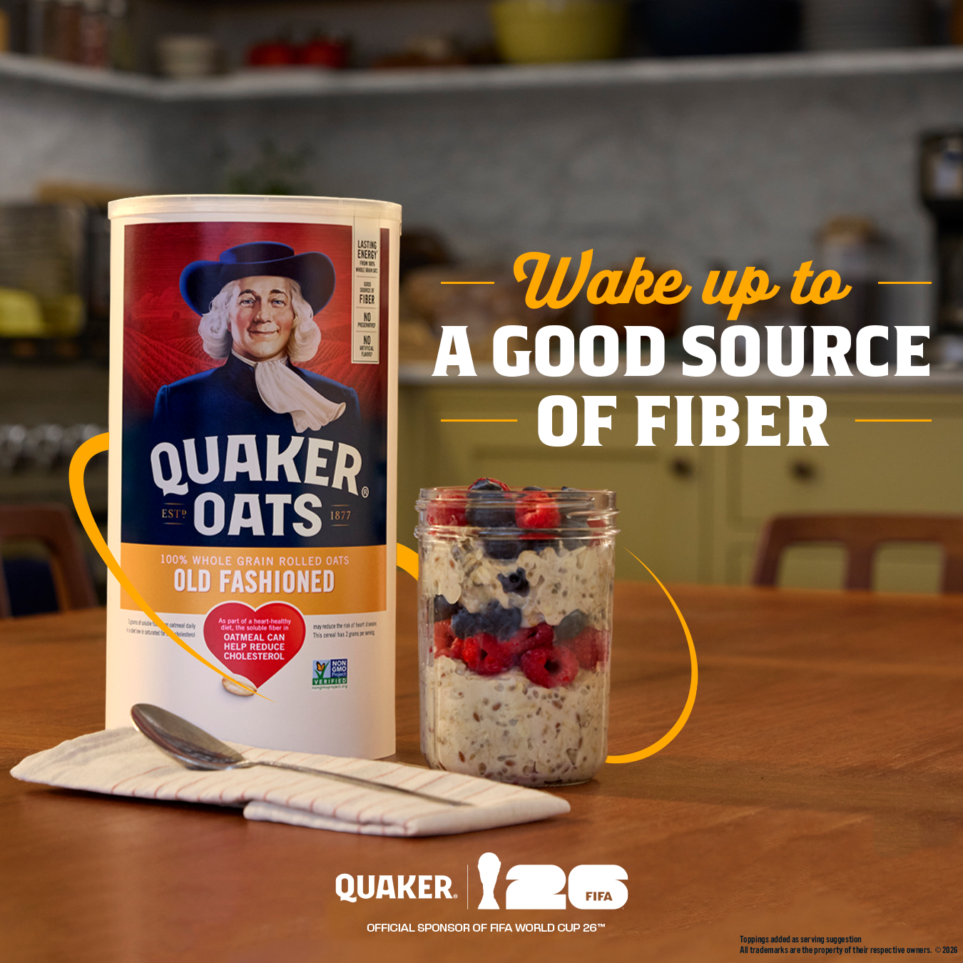 Quaker Facebook ad from Jun 1, 2026