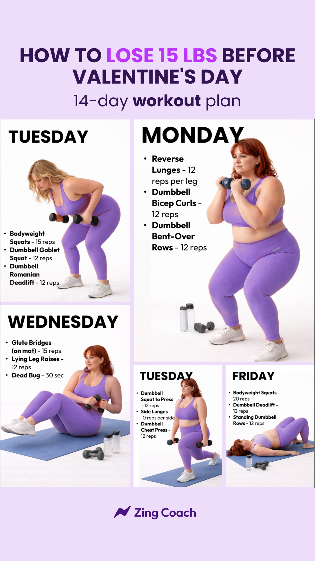 Zing Fitness Coach Facebook ad from Feb 13, 2026