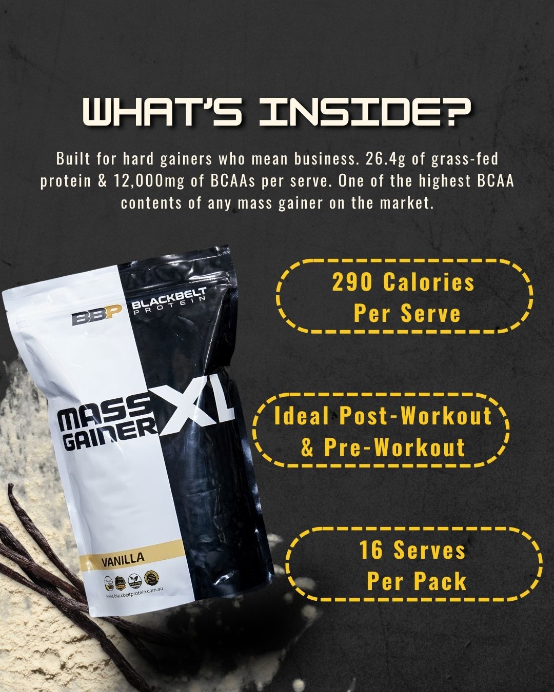BlackBelt Protein Facebook ad