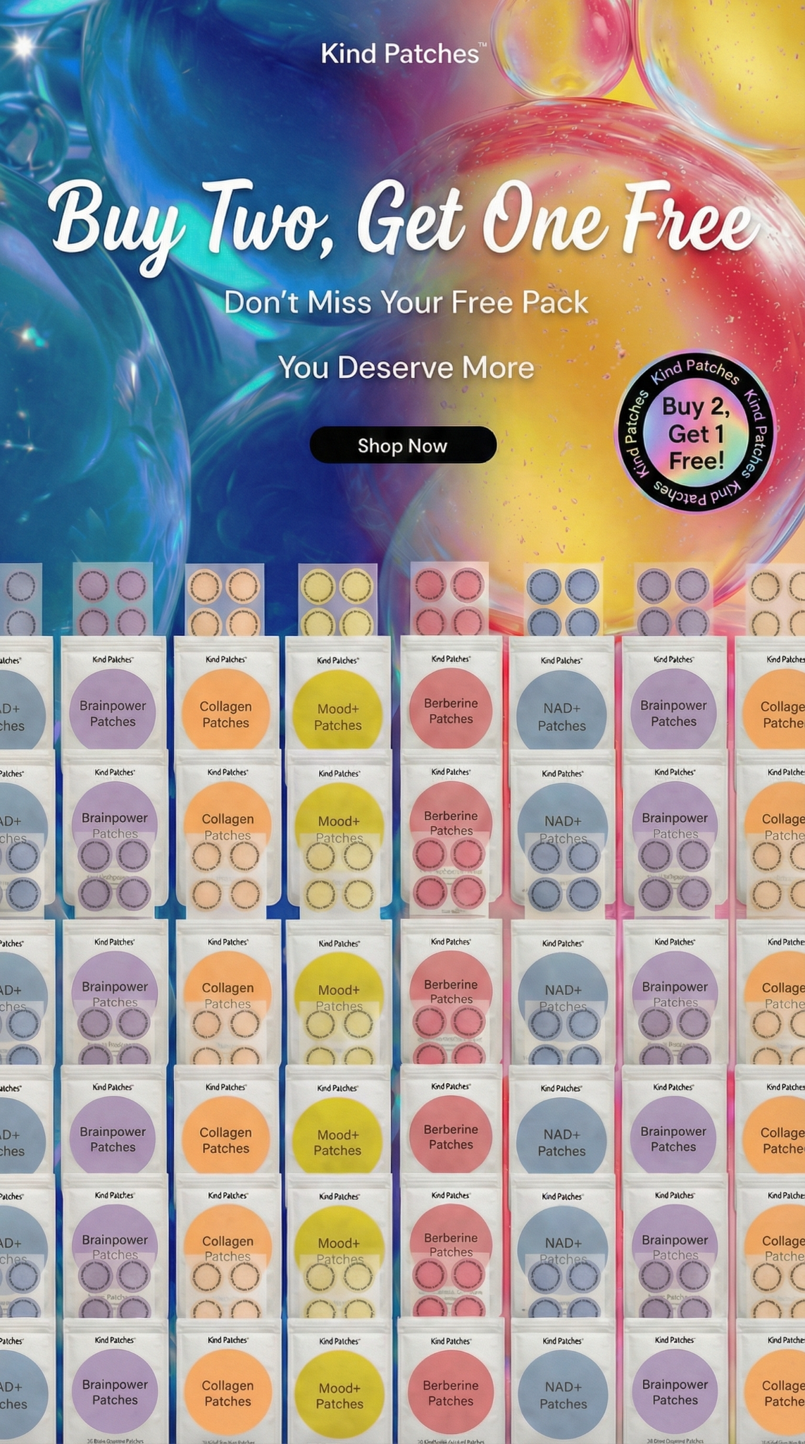 Kind Patches Facebook ad