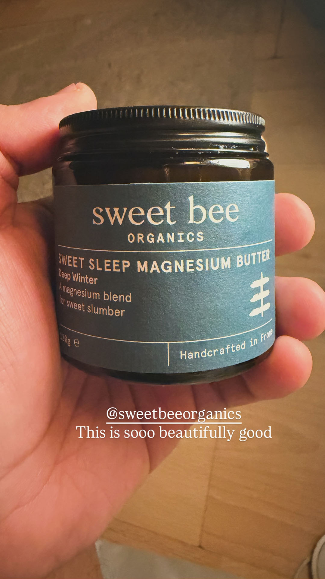 Sweet Bee Organics Facebook ad