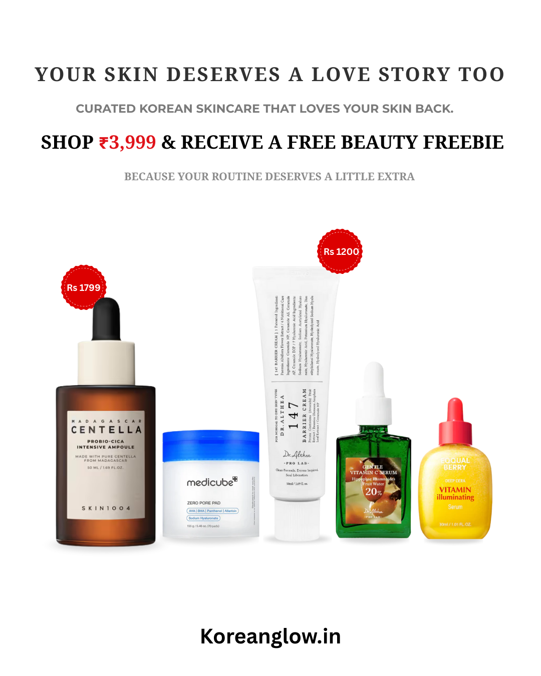 Korean Glow Facebook ad