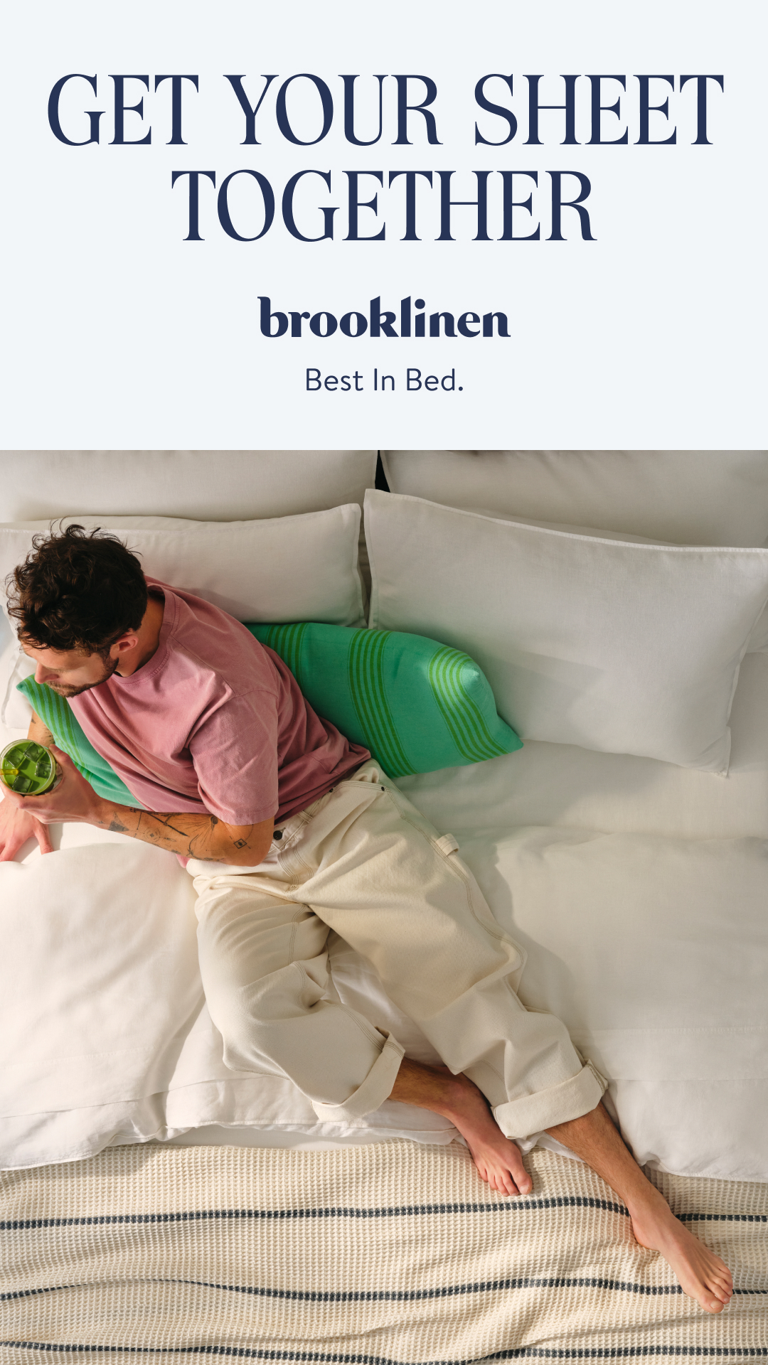 Brooklinen Facebook ad