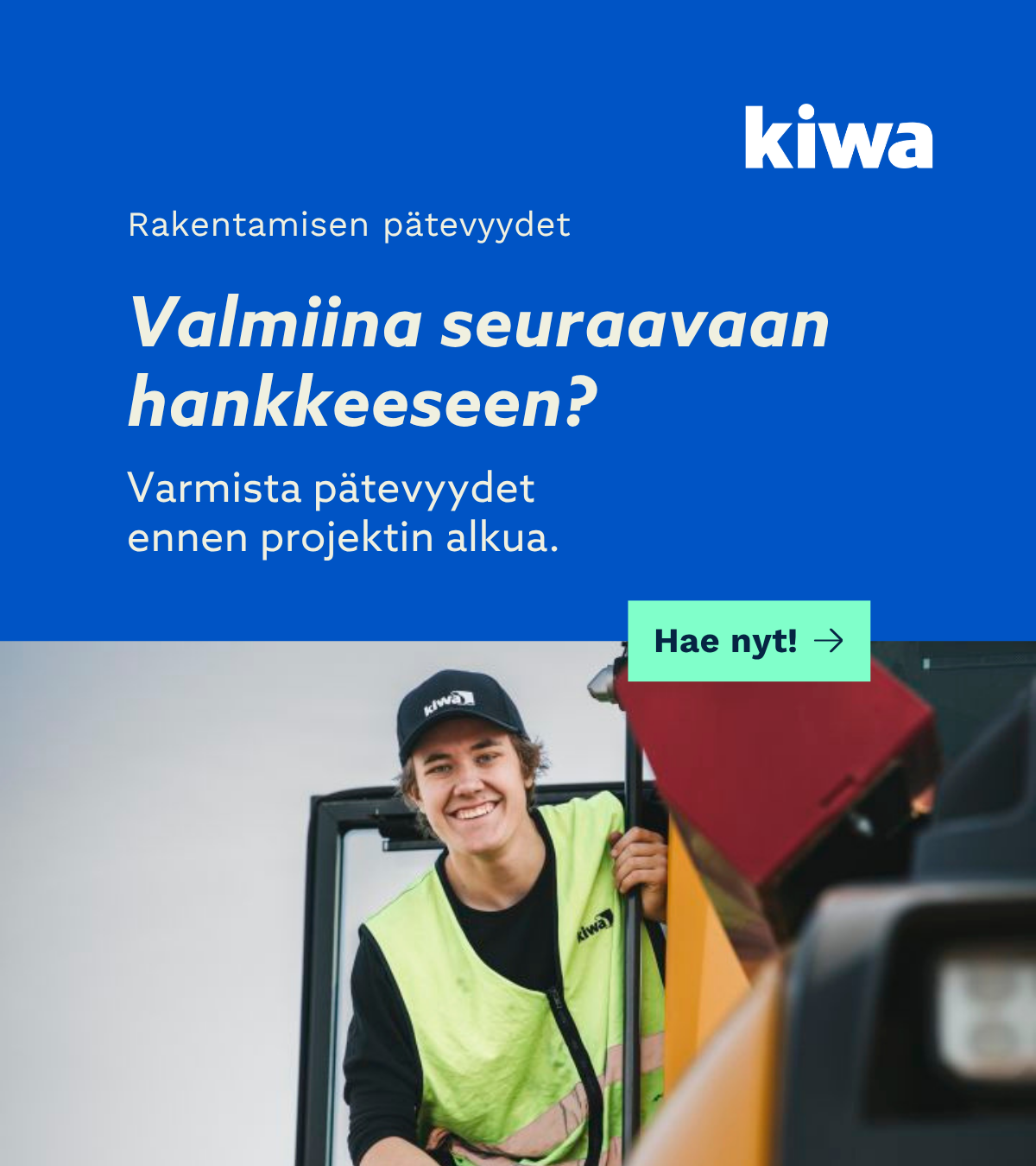 Kiwa Suomi Facebook ad