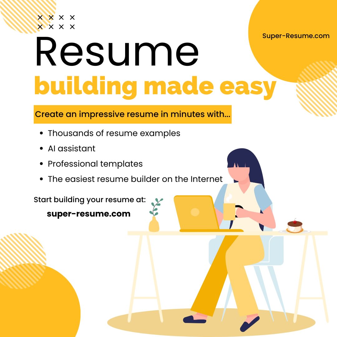 Super Resume Facebook ad
