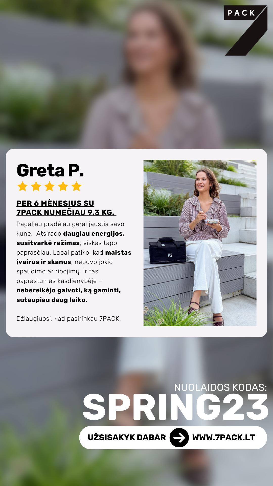 7Pack Facebook ad
