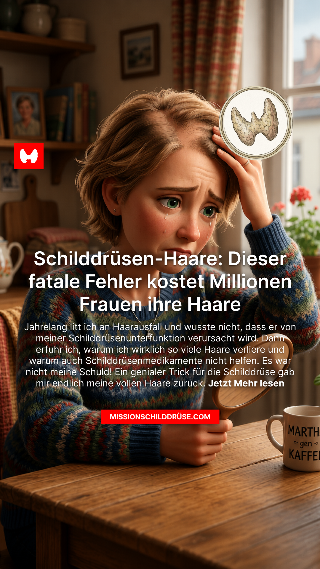 Mission Schilddrüse Facebook ad