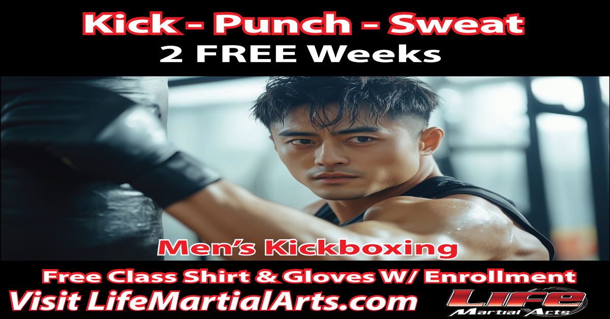 Life Martial Arts Facebook ad from Mar 10, 2026