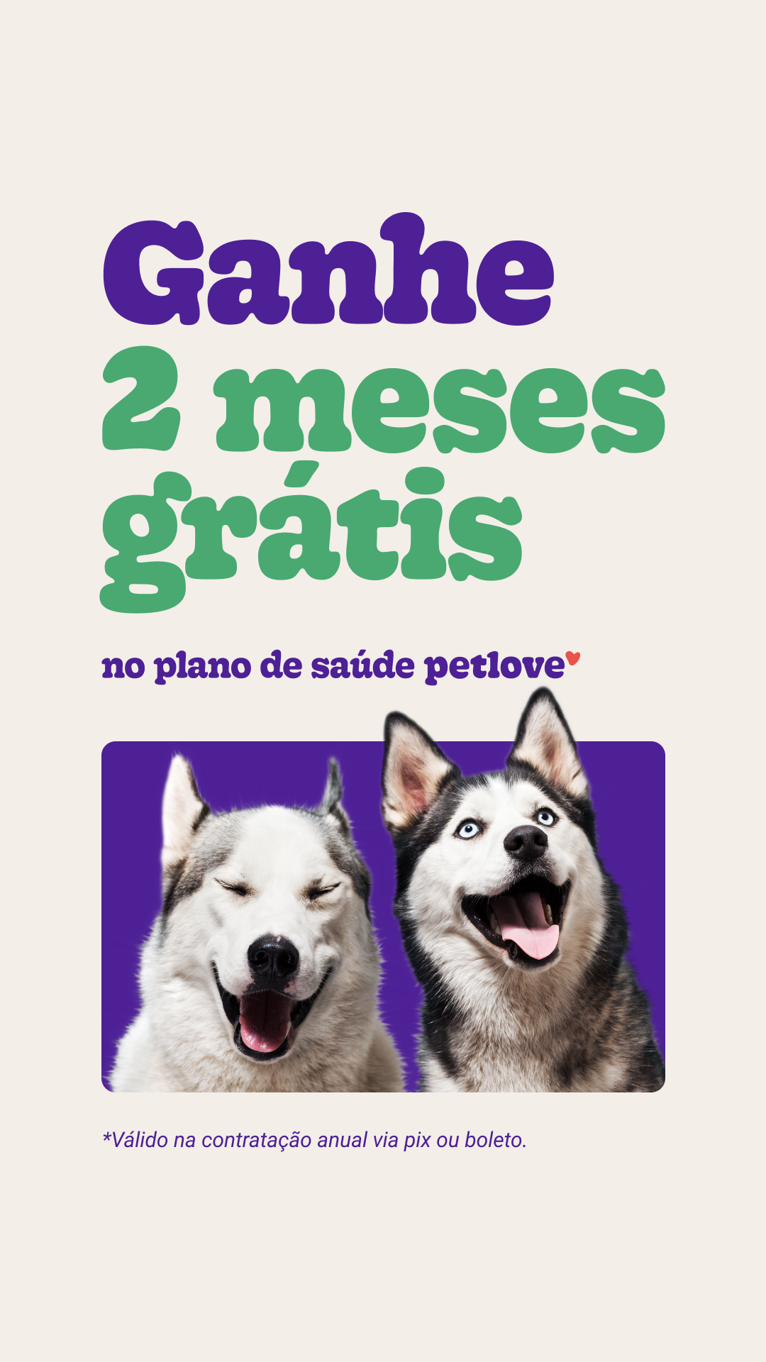 Petlove Facebook ad
