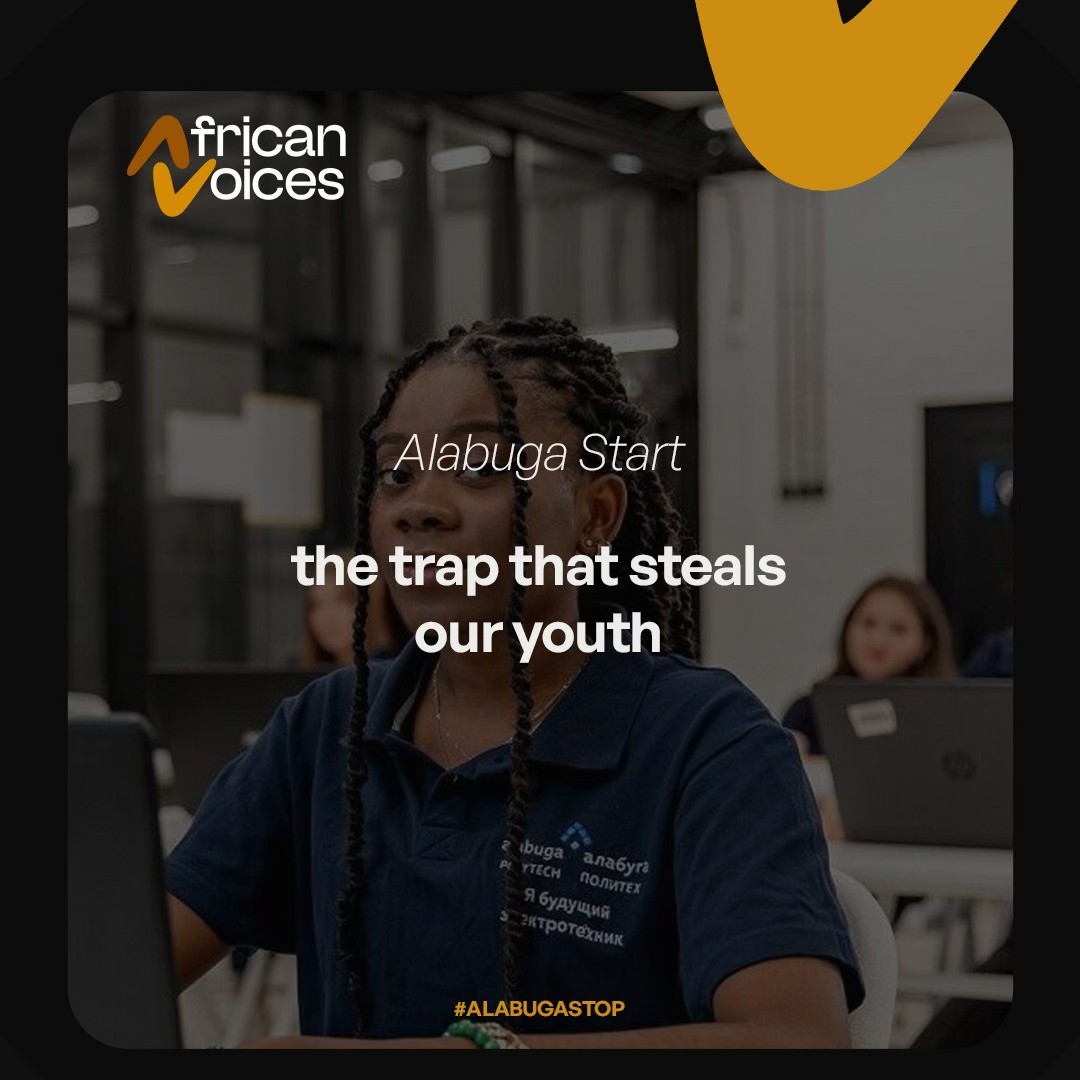 African Voices Facebook ad: 𝐀𝐥𝐚𝐛𝐮𝐠𝐚 𝐒𝐭𝐚𝐫𝐭: 𝐭𝐡𝐞 𝐭𝐫𝐚𝐩…